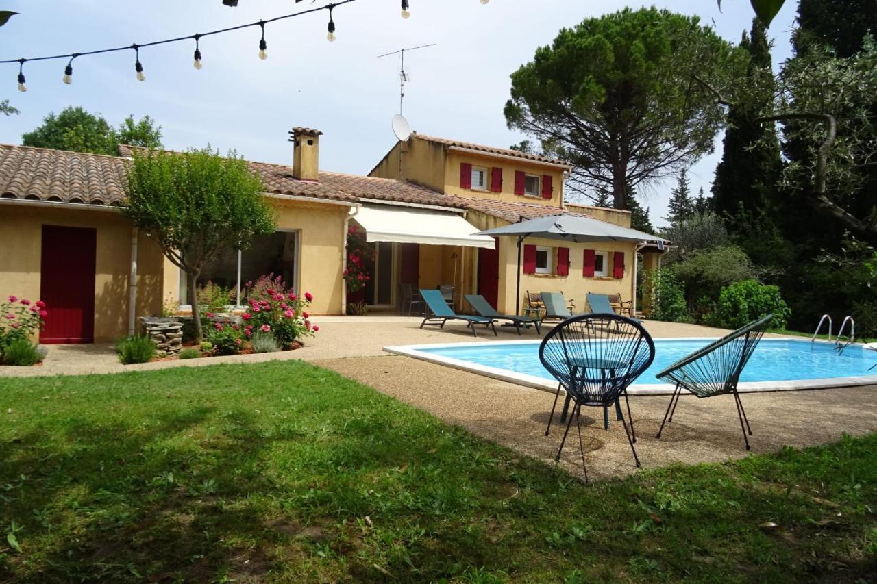 The Blue Tit - Private Swimming Pool Villa LʼIsle-sur-la-Sorgue Exterior foto